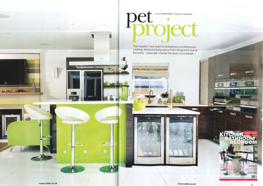 Brickland Building featured in Kitchens Bedrooms Bathrooms Magazine